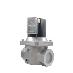 Low pressure solenoid valve for burners (2 inch 200mbar)