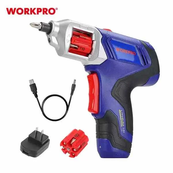 3.6V CORDLESS AUTO-LOADING LITHIUM-ION POWER SCREWDRIVER W121003