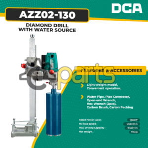 DIAMOND DRILL WITH WATER SOURCE AZZ02-130 PRICE IN BANGLADESH