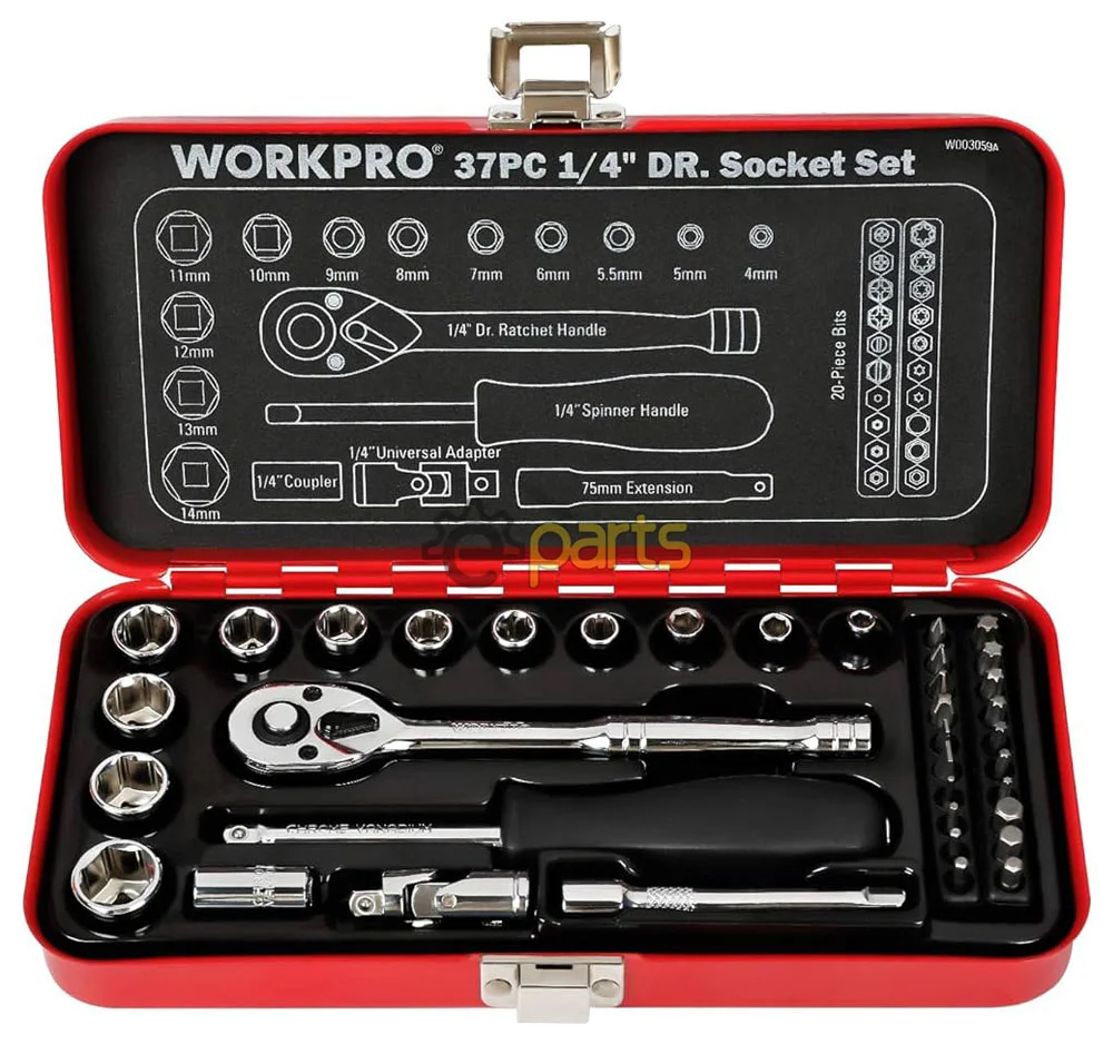 37PC 1/4" DR. SOCKET SET WP202547 PRICE IN BANGLADESH