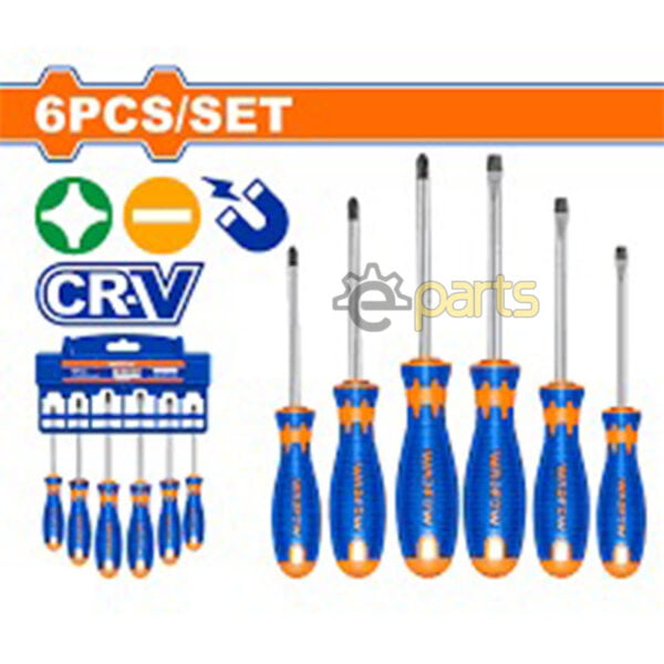 6 Pcs screwdriver set WSS1206 Price In Bangladesh